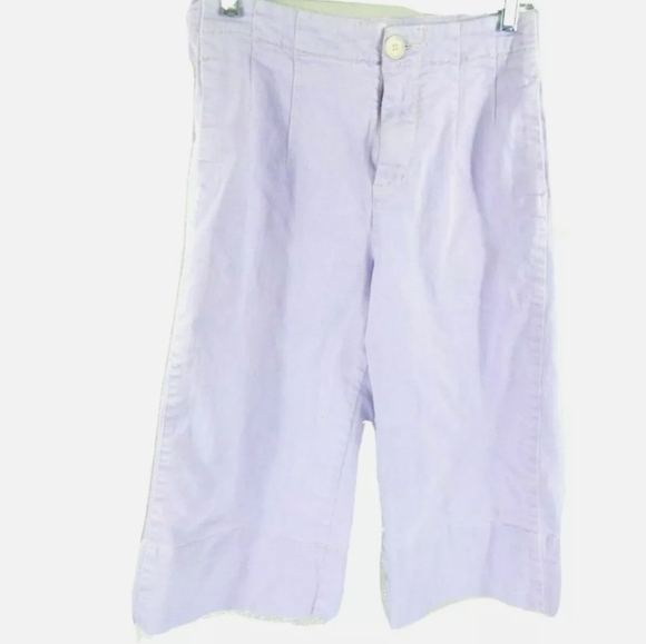 Pilcro and the Letterpress Ultra High Rise Wide Leg Crop - Picture 2 of 5